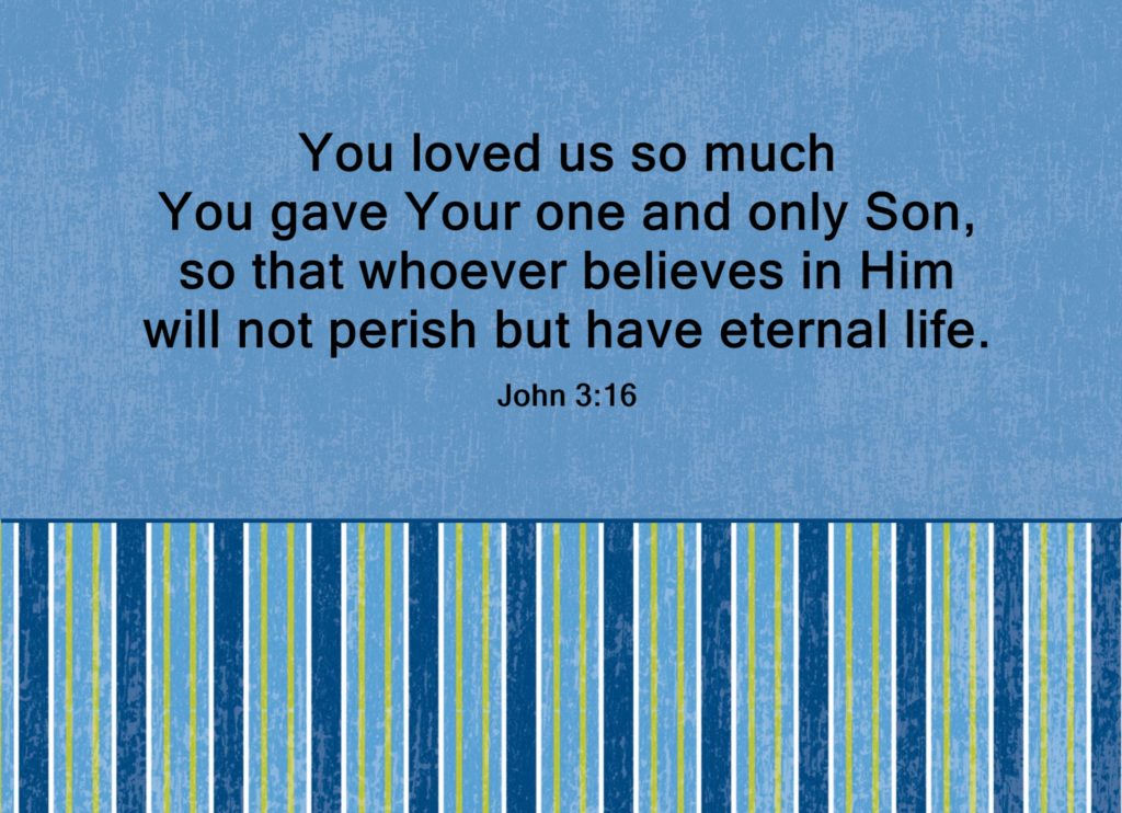 John 3-16